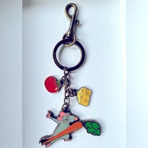 Loungefly Keychain Disney Ratatouille Remy with Ingredients